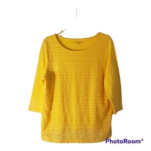 Croft and Barrow Laced Shirt